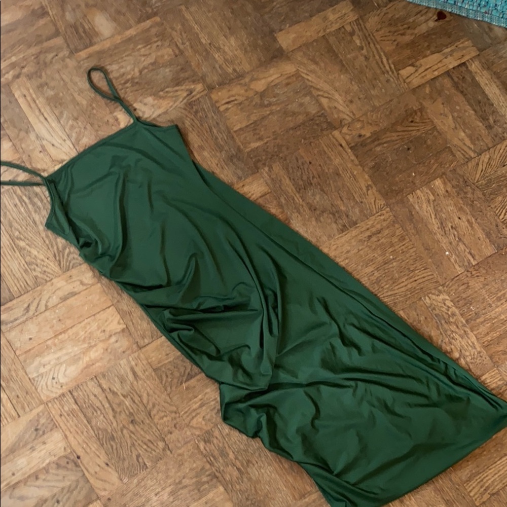 Shein green dress